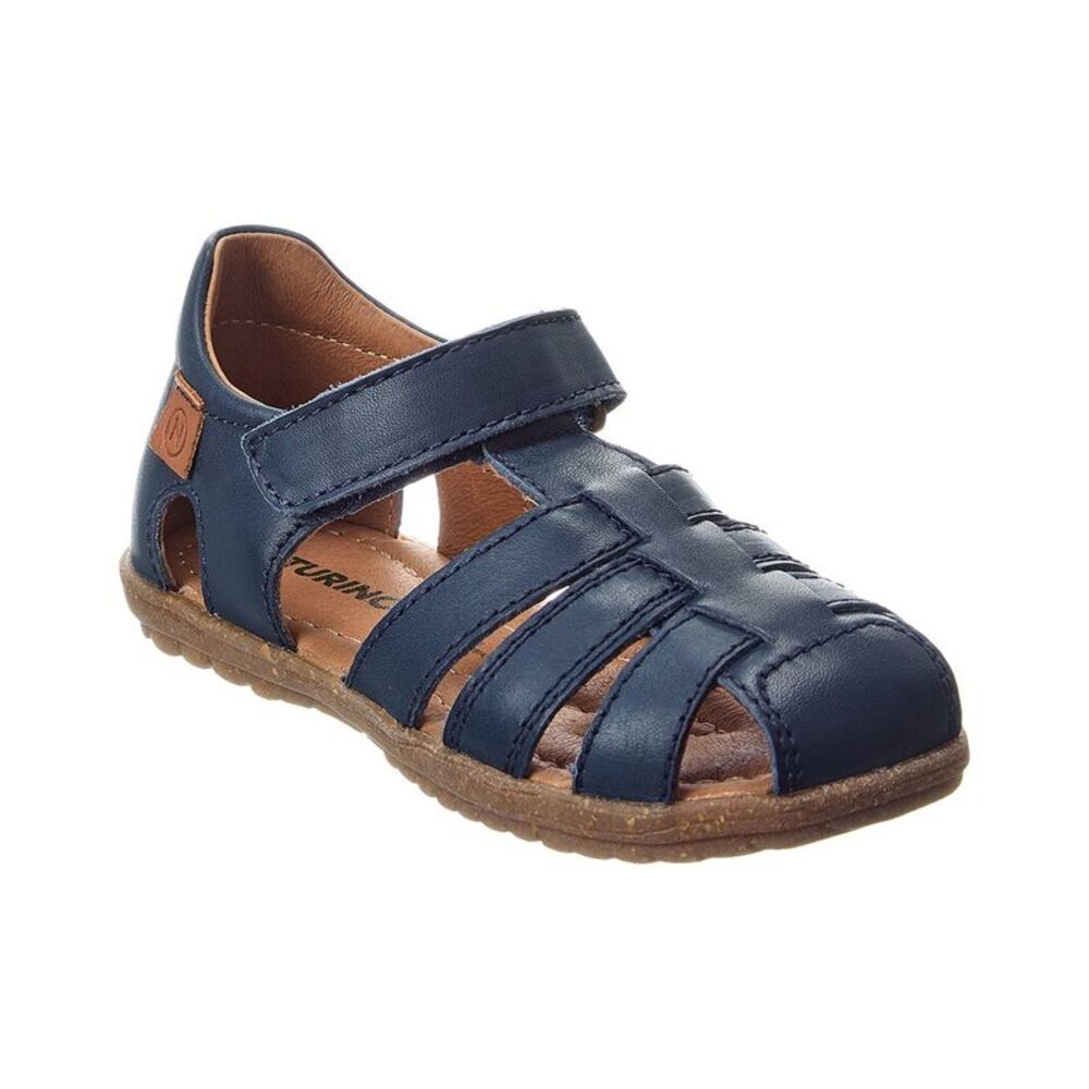 Naturino See Leather Sandal, Blue